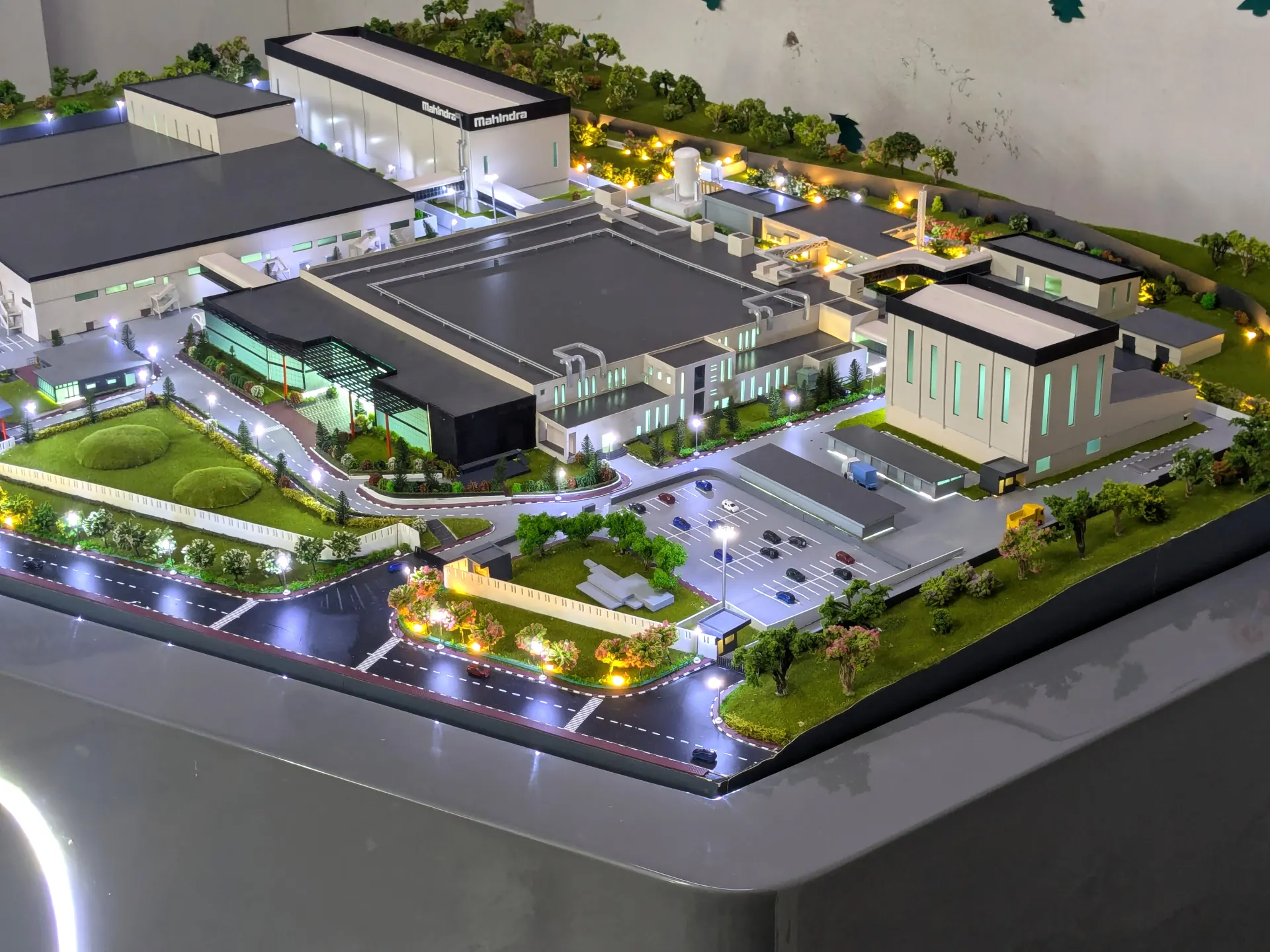 Mahindra
                                Indutrial Plant Model